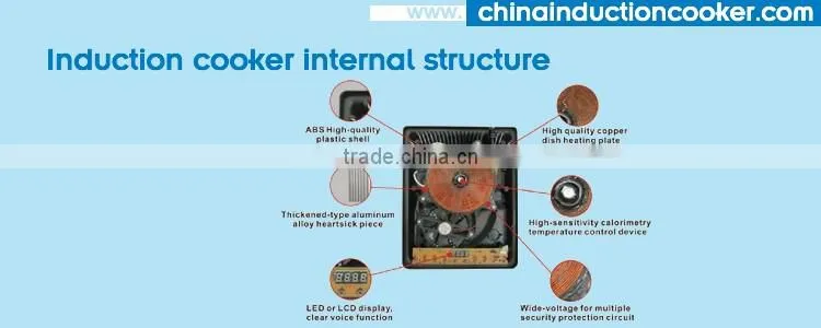 High Quality Electric Stove Double Head Commercial Induction Cooker