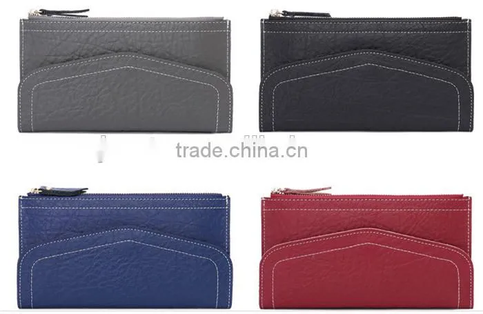 OEM Ladies Thin Wallet Leather Woman Custom Wholesale Cheap Wallet