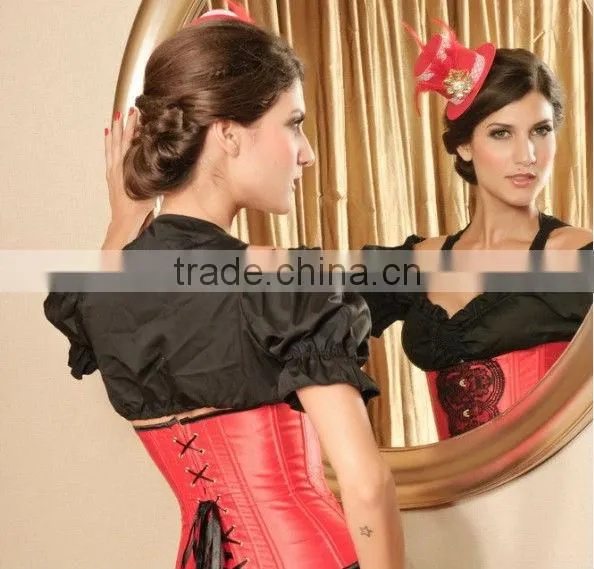 MYLOVE red fascinator clip 9cm hat hair fascinators MLGM051