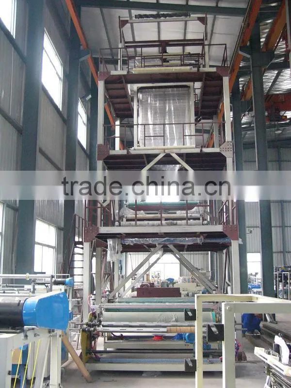 Double LayerCo-extrusion Plastic Blown Film Production Line
