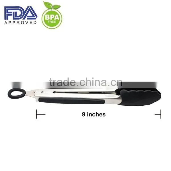 Kitchen Accessory Silicone Food Tong / Cooking Function of Food Tongs