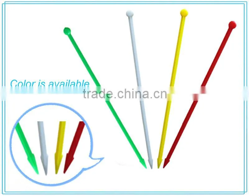 Party decoration decorative plastic sword stirrer for sale
