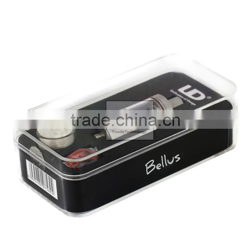 cool black bellus for e-cig fan with Top filling side air hole prevent juice Splashing More easy for assembling
