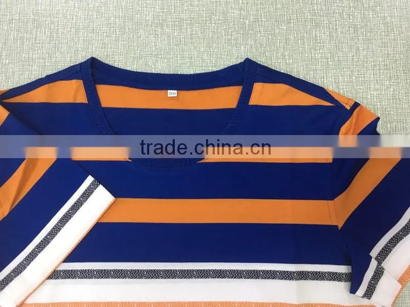Mercerized cotton t-shirt yd knitting fabric double mercerized cotton