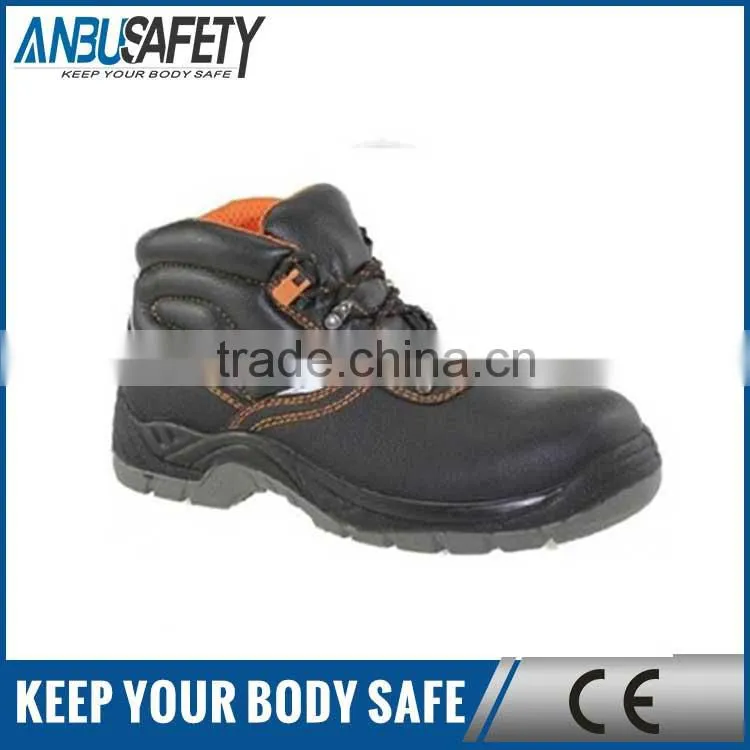 plastic toe cap anti slip sole for safety shoes with steel toe