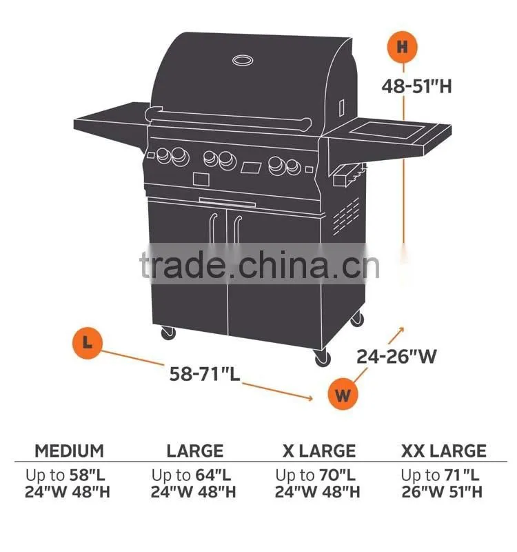 BBQ Cover outdoor waterproof barbeue