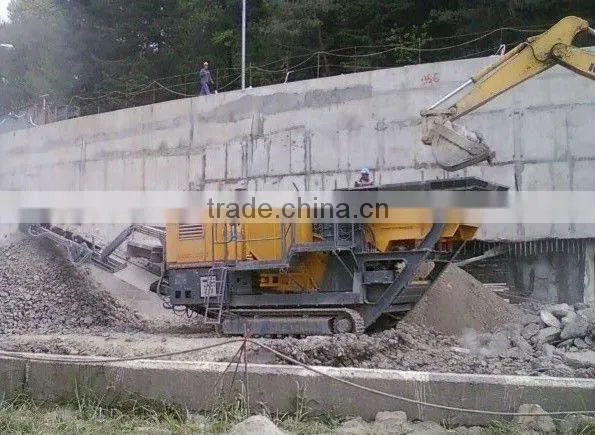 Construction Waste Mobile Crusher Plant