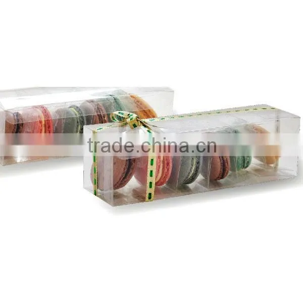 wholesale plastic transparent macaron blister tray