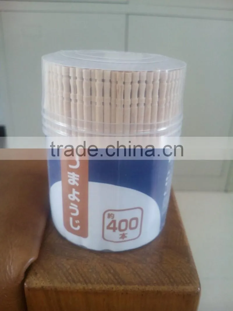 Disposable Double-point Toothpicks in Transparent Soft Tube