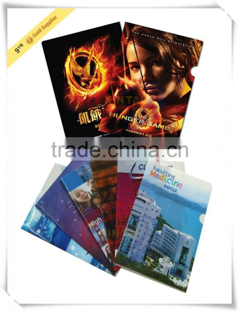 Office stationery products list A4 Size Hard Plastic File Holder