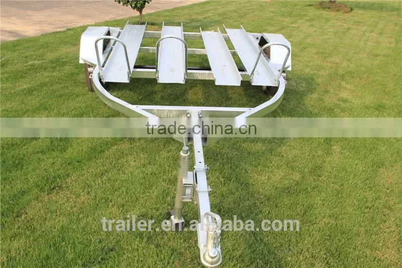 2015 hot sale ! Galvanized Motorcycle trailer