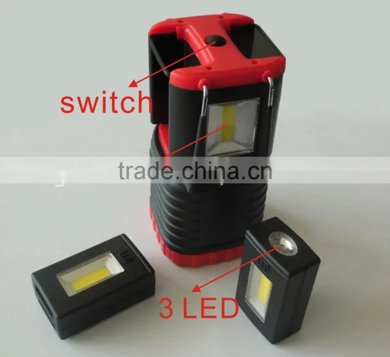 4pcs*1w emergency camping lantern,led cob,led cob light