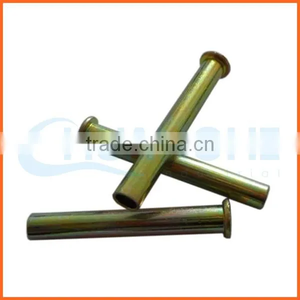 alibaba high quality mushroom head semi hollow rivets