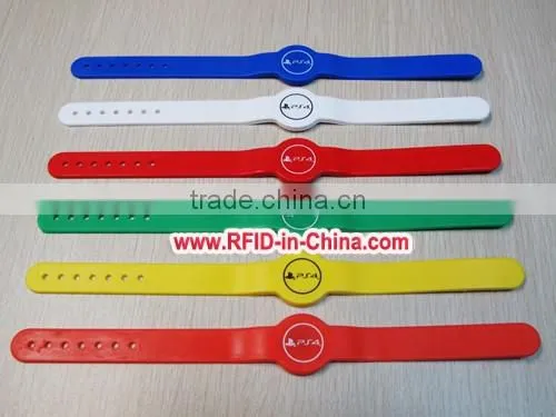 Flexible PVC Rfid Wristbands for Events