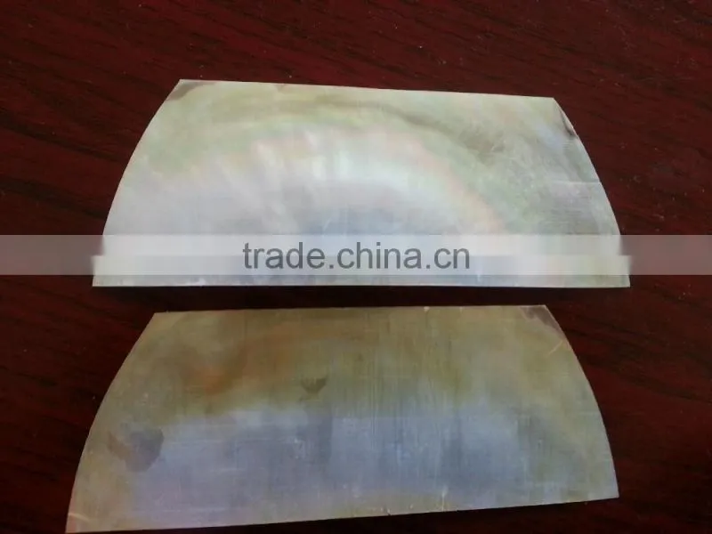laminated yellow lip mother of pearl veneer sheet for jewelry inlay