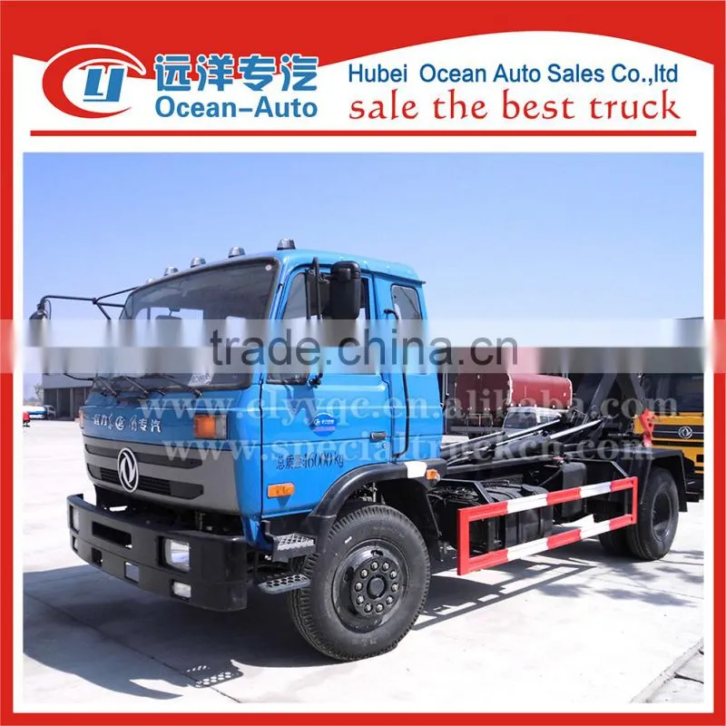 2015 new condition dongFeng electric garbage truck container roller