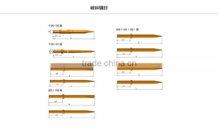 hammer breaker Hammer Chisel /Tools/ Rod /Pick //DRILL