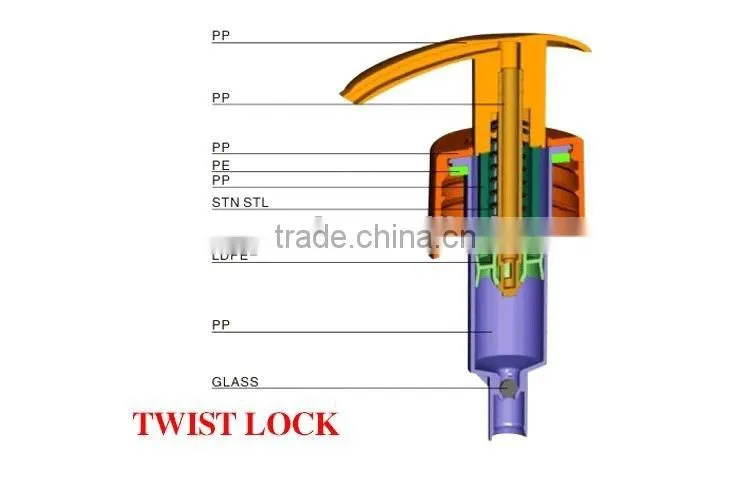 Wholesale white soap dispenser pump WITH LONG NOZZLE