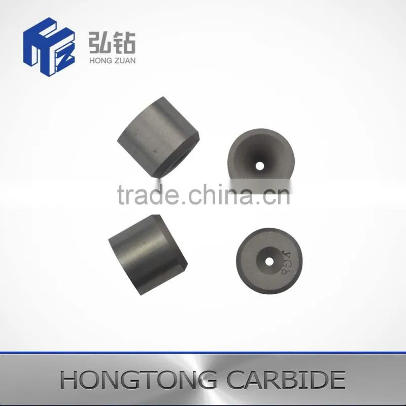 Zhuzhou k10/k20/k40 cemented carbide dies for wire drawing dies tungsten carbide drawing dies