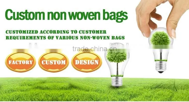 Factory specialized in making non woven bag, fine workmanship and superior quality