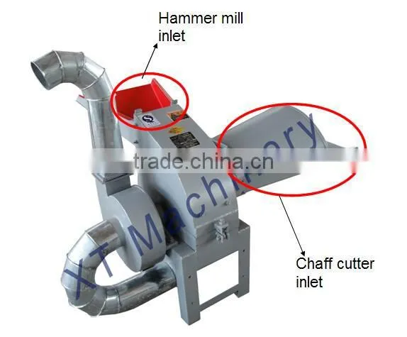 motor or engine driven 7.5kw 10hp multifunctional diesel hammer mill