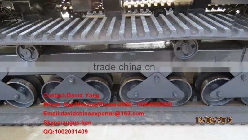 6 tons capacity full rubber track dumper in stock for sale