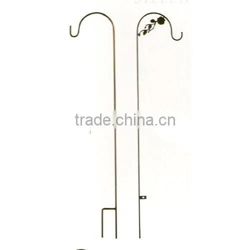 POWDER COATED IRON SHEPHERD HOOK