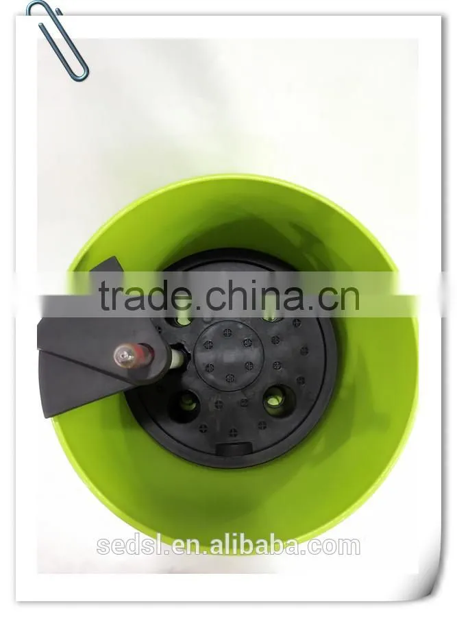plastic self watering garden printed flower pots