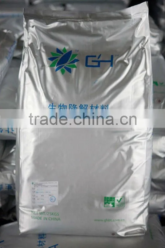 GH401 100% biodegradable eco-friendly plastic material polylactic acid pla pellets 3mm