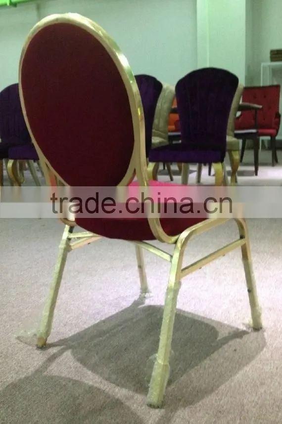 2015 Commercial fabric cushion hotel chair wedding chair banquet hall chair