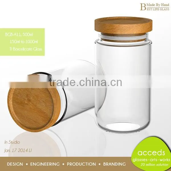 Candy Jar Factory Manufacture High Quality Glass Juice Jar