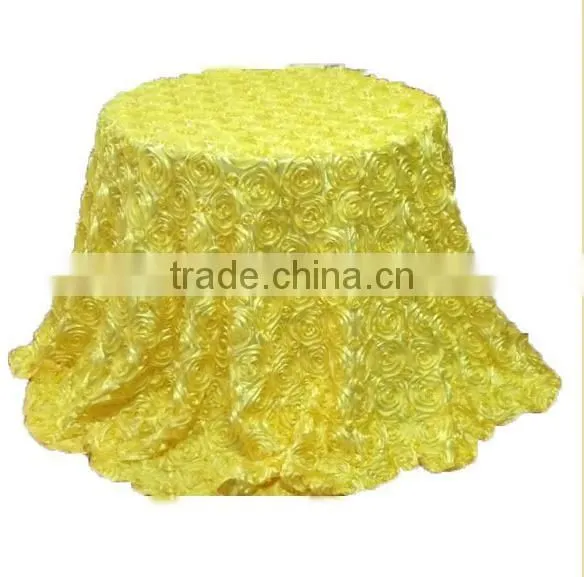 Elegant beautiful Rose wedding deco table cloth home wedding party use