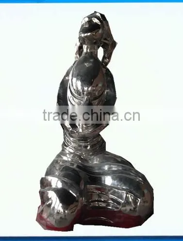 Casting Morden Art Stainless Steel Abstract Sculpture For Garden Decoration