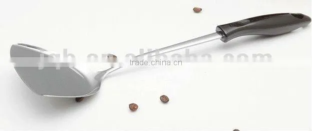 Stainless Steel Solid Turner Kitchen Utensils with SGS Silicone Coated