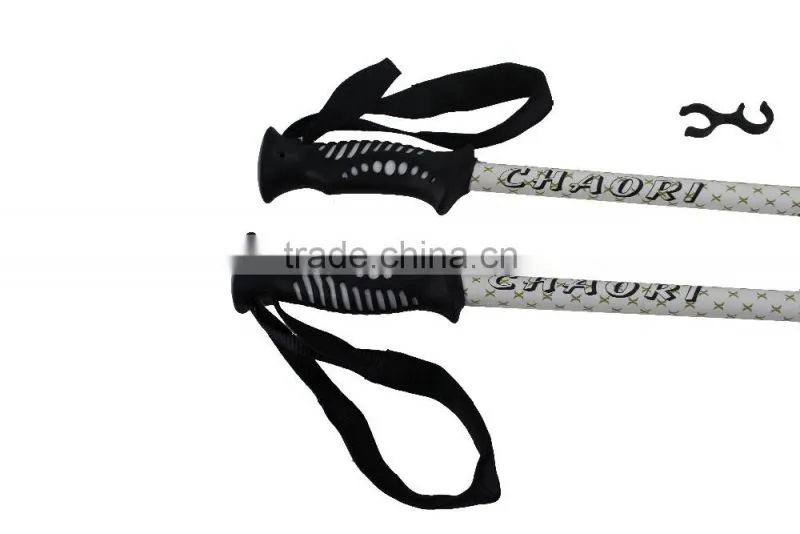 trekking stick, 6061 aluminum, quick internal lock, anti shock, 3 sections SZ15349
