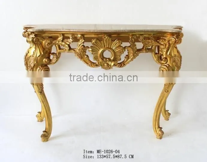 French Furniture Wholesale Console Desk Set For Living Room Decoration