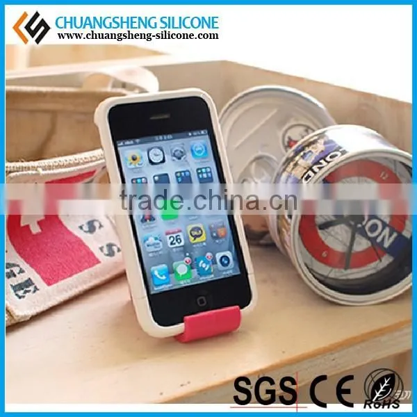 Cute design silicone mobile phone accessory, silicone gifts