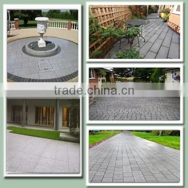 Mesh Cobblestone G603 G654 slate granite driveway pavers