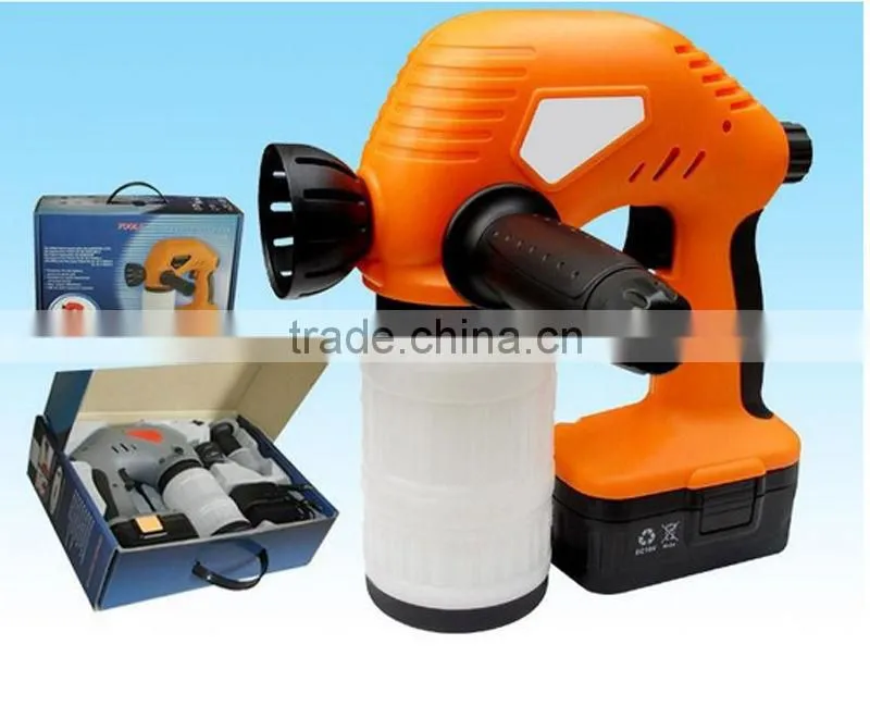 Cordless 18V Ni-Cd Battery Powered Rechargeable Hand Small Portable Mini Tan Spraying Gun Wireless Spray Tanning Machine