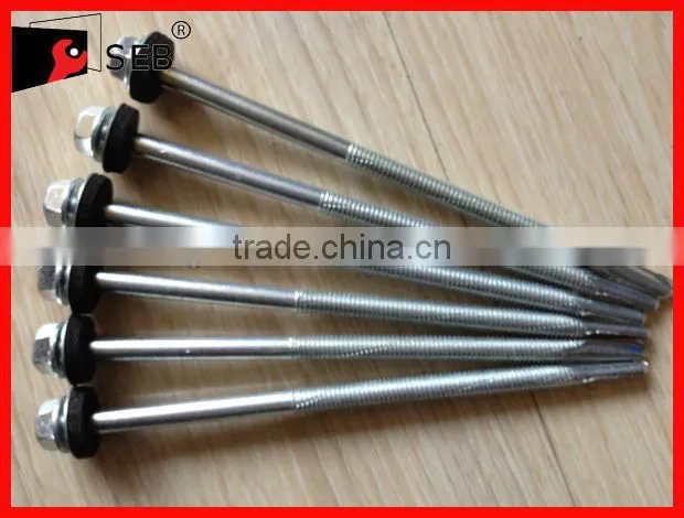 DIN7504 K self drilling screw with EPDM bonded washer