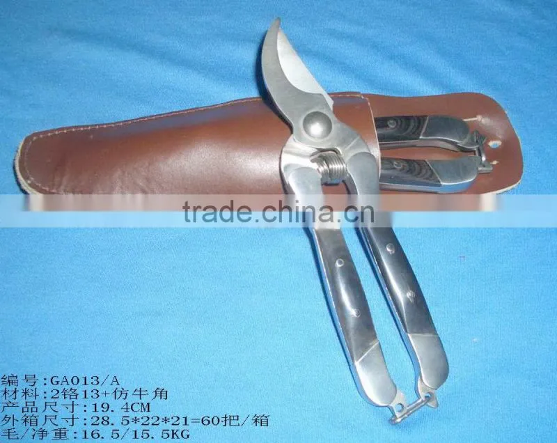 all types of garden pruner shear