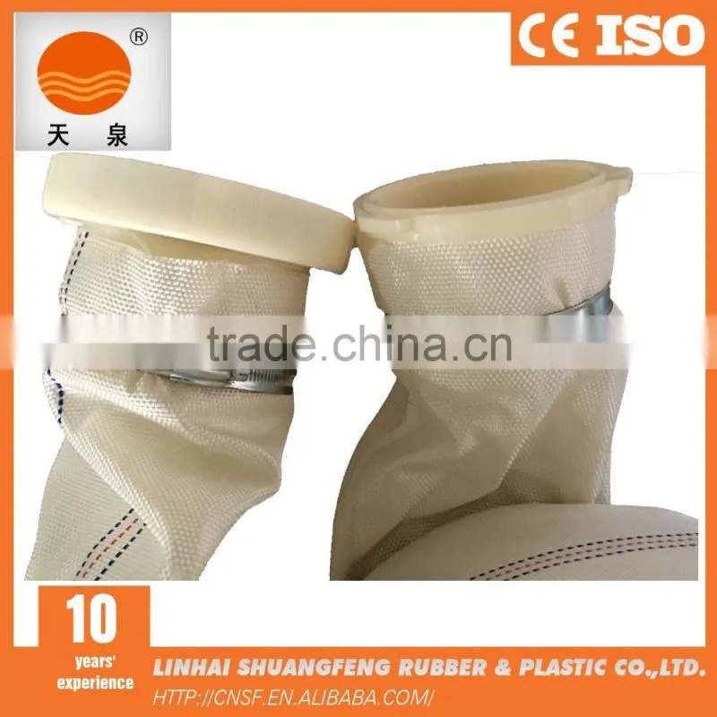 3 inch 10Bar PU lining layflat fire hose with good coupling