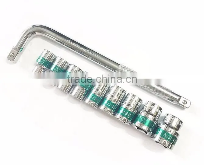 BERRYLION L bar mixed sockets 10pcs socket set with polished design