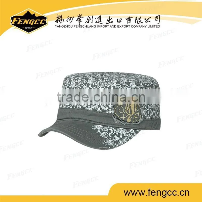 2016 Hot Fashion 100% Cotton Twill Military CapArmy Cap