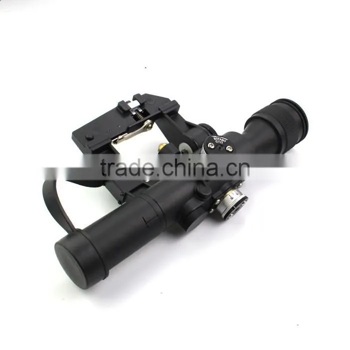 Military Standard Riflescope with SVD 4X24 Red Illuminated Reticle Rifle Scope