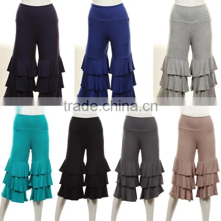 training wear Women Wide Leg YOGA FLARE PANT sports trousers