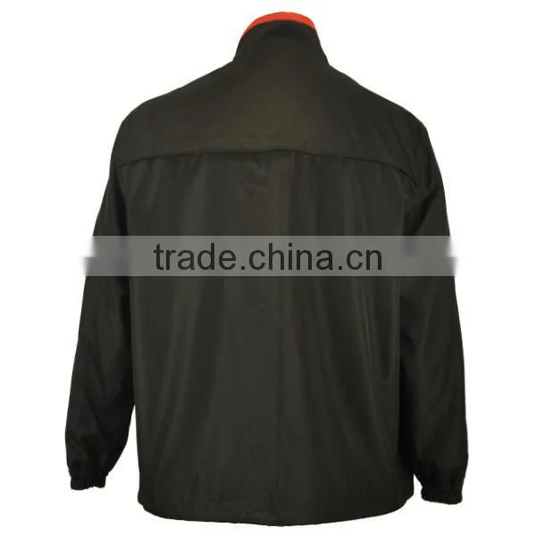 Waterproof 210T Polyester Rain Jacket Lightweight Red Promotion Rain Jacket Waterproof Gift Rain Jackets