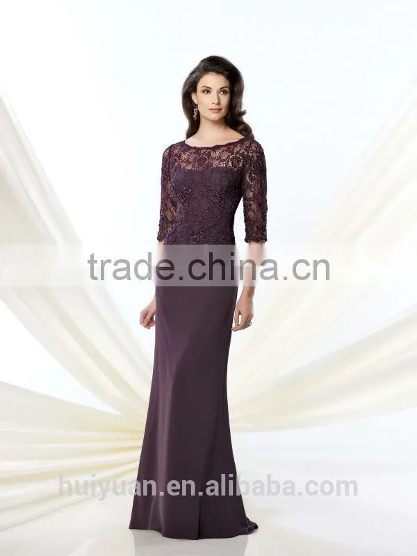 office nigth chiffon long sleeve fashion women dress patterns