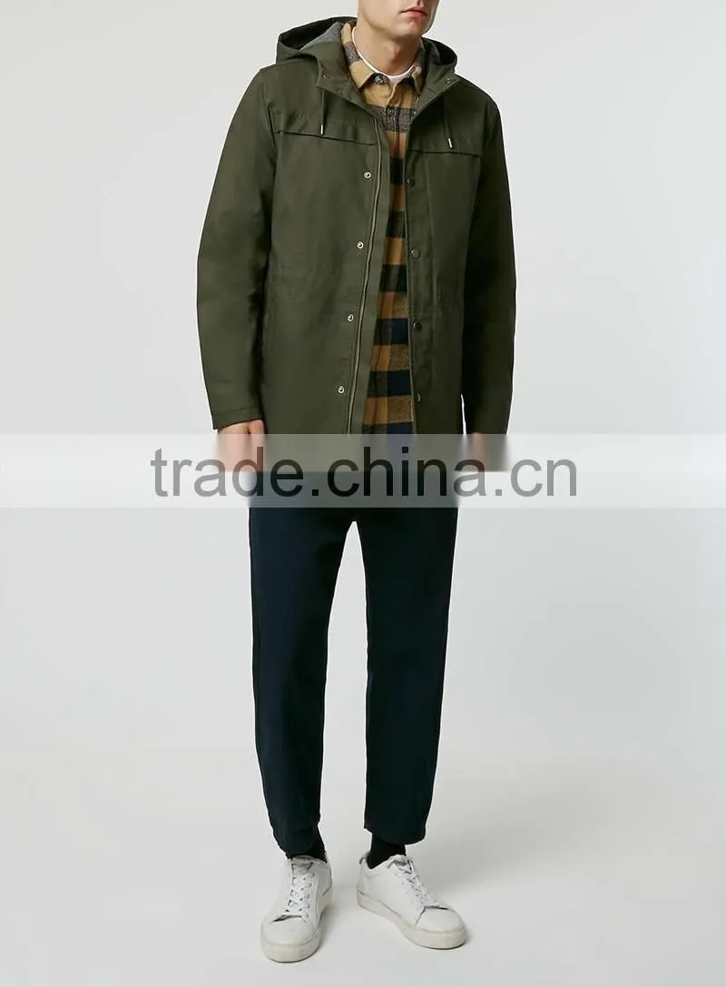 Buffalo Check Long Sleeve Casual Overshirt