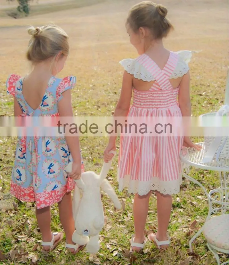 Littler Girls Easter Holiday Bunny Dress Little Rabbit Cute Dress For Kids